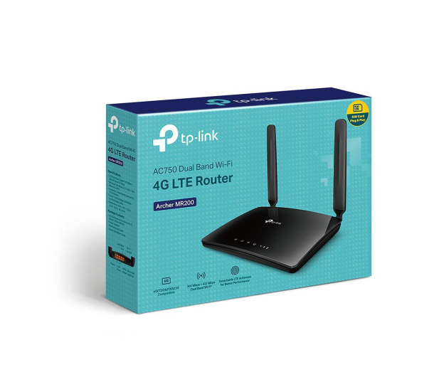TP-Link Router LTE Archer MR200 - 1452383 - zdjęcie 4